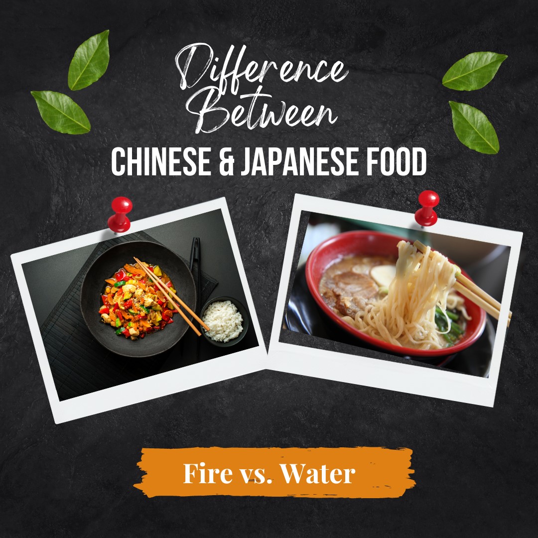 What is The Difference Between Chinese and Japanese Food