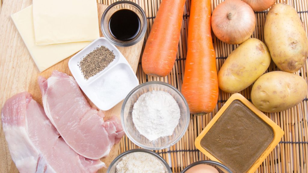 Japanese Beef Curry Ingredients